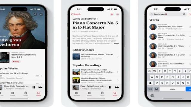 Apple представила приложение для прослушивания классической музыки, но в РФ оно не будет доступно