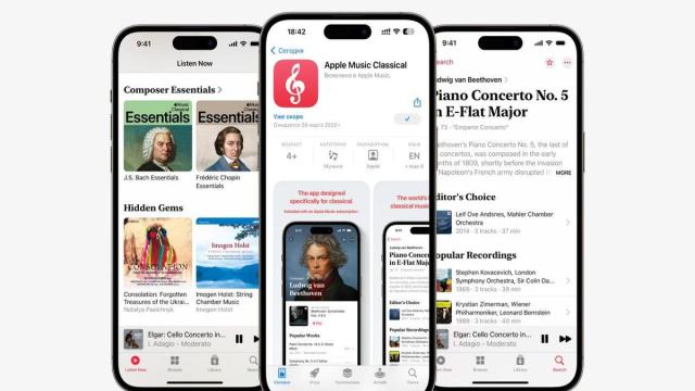 Apple представила Music Classical — приложение для прослушивания классики