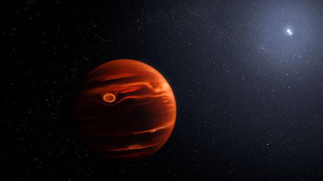 «Джеймс Уэбб» впервые в истории человечества наблюдал пылевую бурю на планете из другой звёздной системы