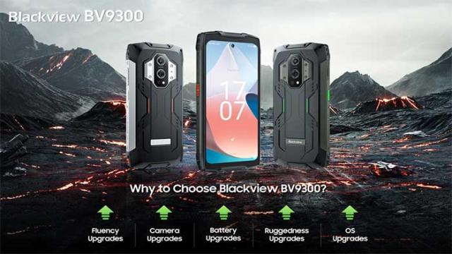 Готовится к релизу флагманский защищённый смартфон Blackview BV9300 с аккумулятором 15080 мАч