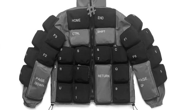 Вещь дня: в сети продают куртку-клавиатуру для программистов