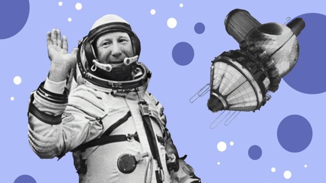 Первый человек в открытом космосе: Алексей Леонов