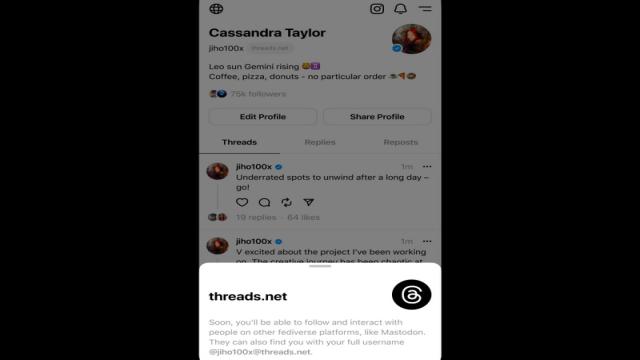 M**a запустила Threads — заменитель Twitter без хэштегов и личных сообщений