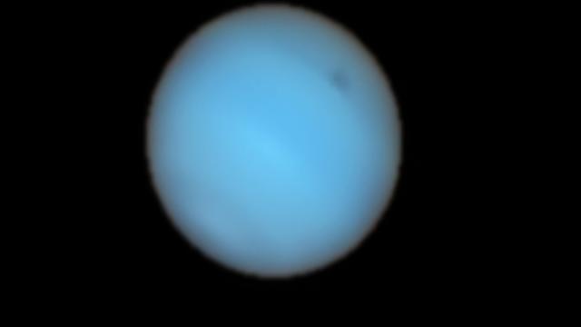 Темное пятно Нептуна впервые увидели с Земли