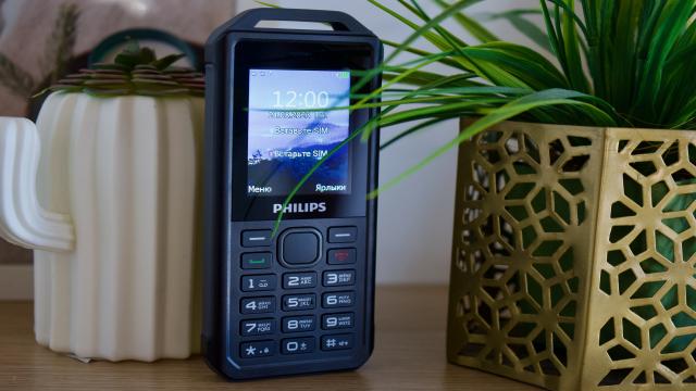 Нашел удобный телефон для активного отдыха. Обзор Philips Xenium E2317
