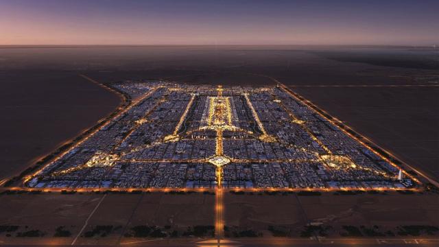 Оазис посреди пустыни: в сети показали город будущего