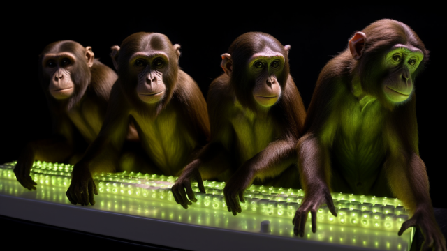 Светящиеся обезьяны, 5-метровая клавиатура и футболка со встроенным телевизором: что обсуждал интернет на этой неделе