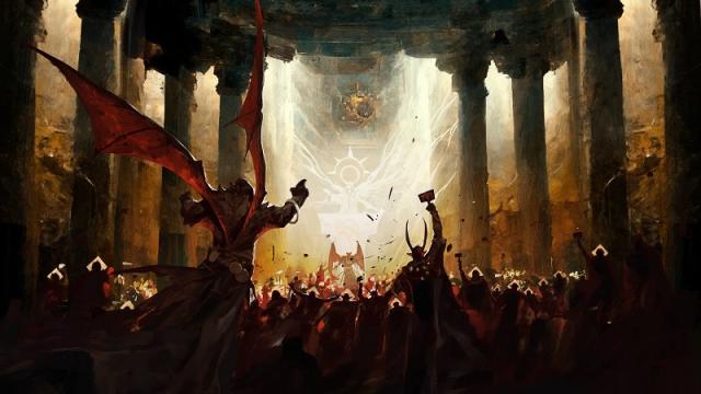 Адская политическая стратегия Solium Infernum отправит игроков сражаться за трон в преисподней на День всех влюблённых
