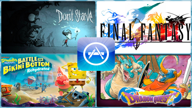 Скидки в App Store: Final Fantasy, Dragon Quest, Don’t Starve, SpongeBob и другие игры отдают по хорошей цене