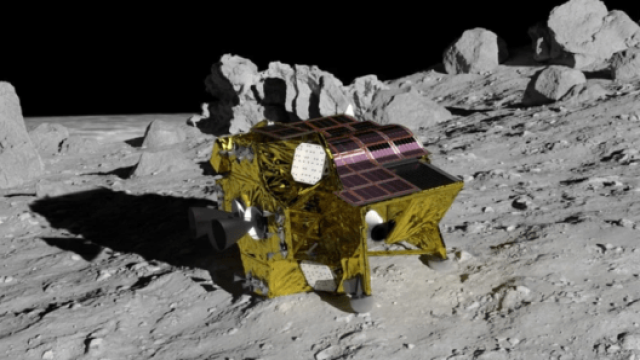 Первый японский космический корабль совершил посадку на Луну