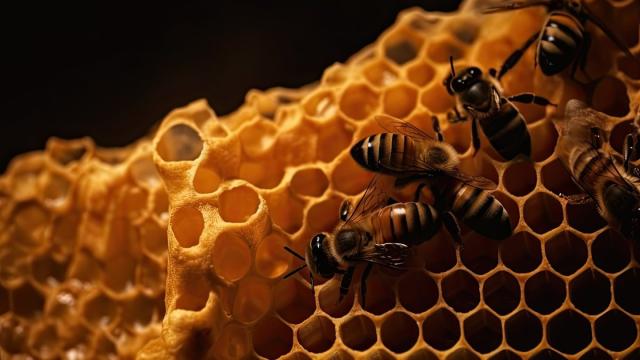 Почему соты у пчел именно шестиугольные