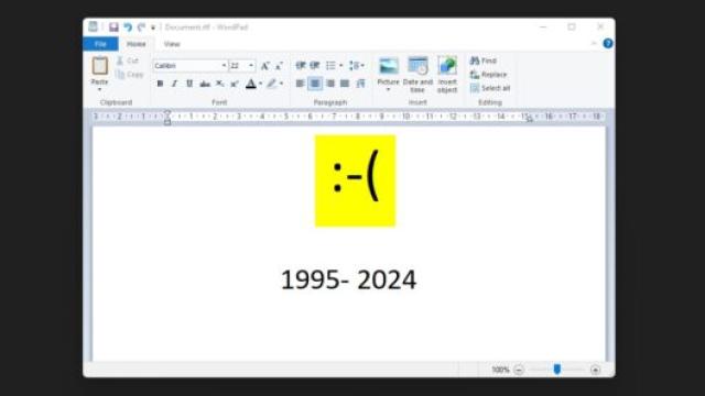 WordPad удален из новой сборки Windows 11 после 28 лет работы