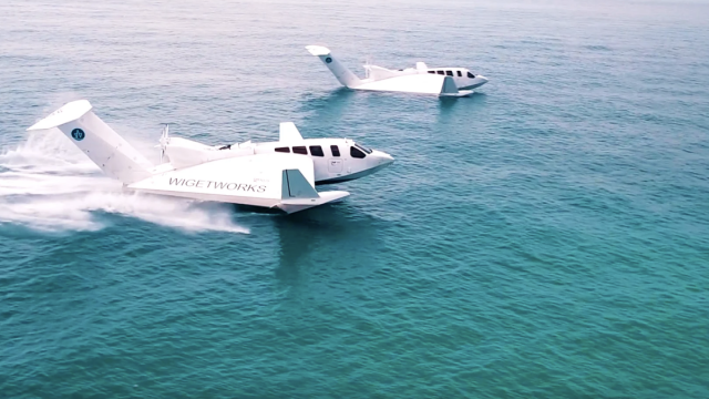 Транспорт будущего: экраноплан Airfish-8 начнет перевозить туристов в 2025 году