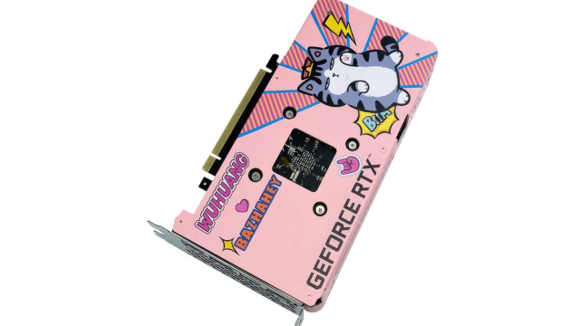Представлена милая розовая видеокарта Geforce RTX 4060