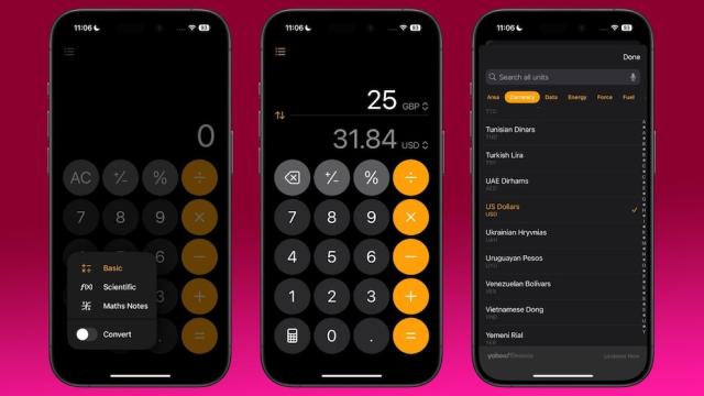 Apple шикарно улучшила «Калькулятор» в iOS 18