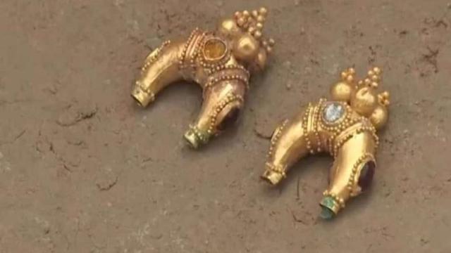 В Казахстане обнаружили 2000-летние золотые украшения малоизвестной культуры