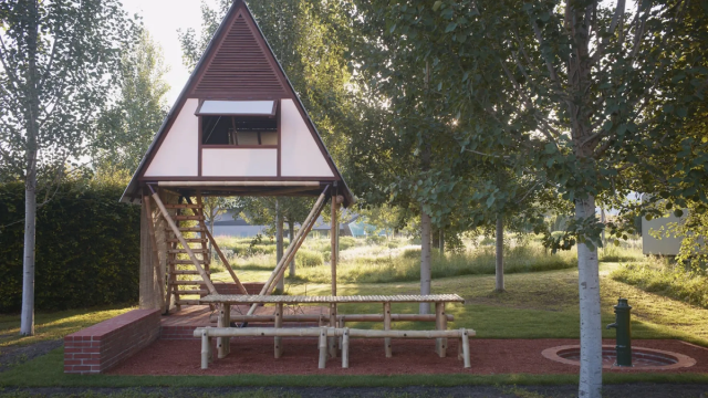 В сети показали устойчивый к наводнениям дом: его можно передвигать