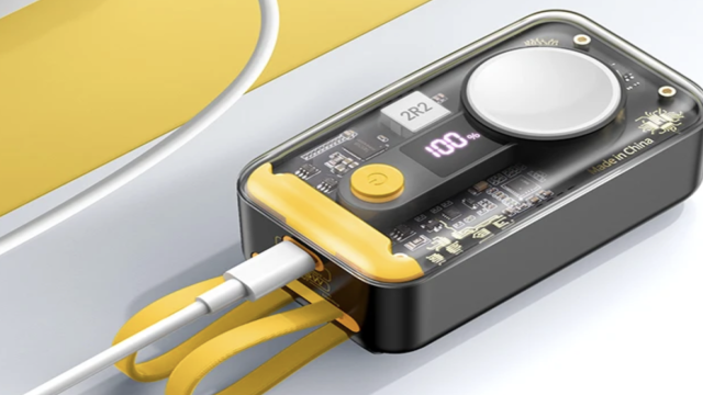 Нашли на AliExpress суперстильный и недорогой пауэрбанк в стиле Nothing. И себе, и в подарок!