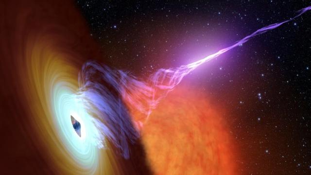Огненные шары из черных дыр воссозданы на Земле