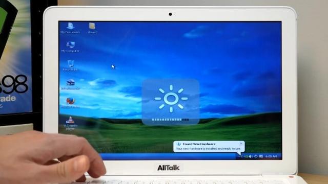 Энтузиаст установил Windows XP Tablet PC Edition 2005 на MacBook 2011 года и даже запустил на нём Half-Life