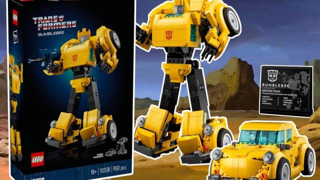 LEGO анонсировала набор с Бамблби для взрослых (фото)