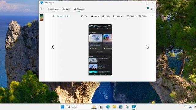 Windows 10 теперь может сканировать текст с экрана смартфона с помощью приложения «Связь с телефоном»