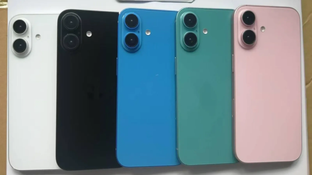 В сети показали все цвета iPhone 16