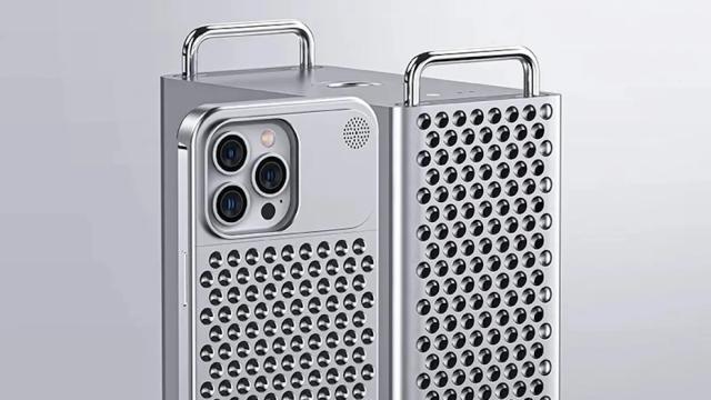 Нашли на AliExpress брутальный чехол для вашего iPhone в стиле легендарного Mac Pro