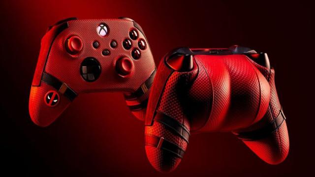 Xbox показала геймпад с задом Дэдпула