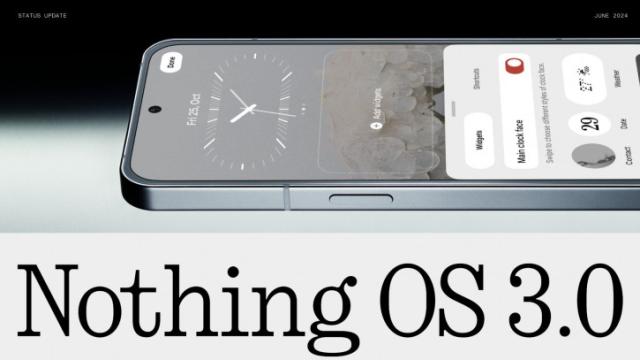 Анонс NothingOS 3.0 на Android 15 — AI и много нового дизайна