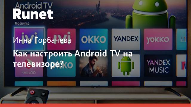 Как настроить Android TV на телевизоре?