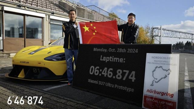 Новый автомобиль Xiaomi поставил рекорд скорости (видео)
