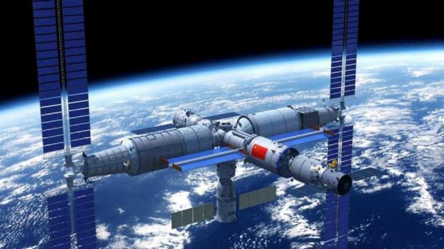 Новый экипаж прибыл на китайскую космическую станцию «Тяньгун»