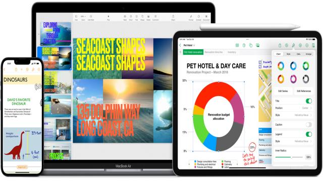 Apple добавила нейросетевые функции в офисные приложения iWork