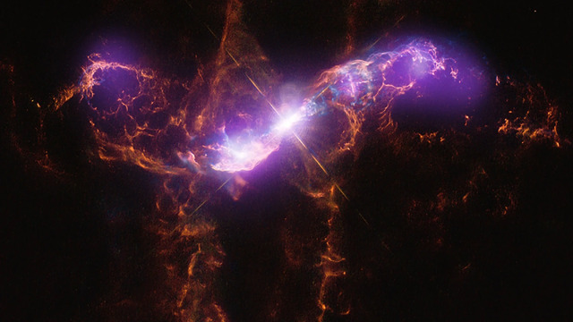 В космосе вспыхнул загадочный объект