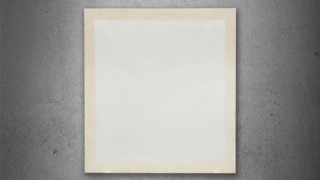 На аукционе продали белый холст за 1,4 млн долларов