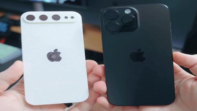 iPhone 17 Air сравнили с iPhone 16 Pro Max вживую. Только посмотрите, насколько тонким он будет