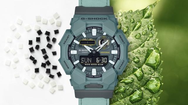 Casio выпустила часы G-Shock Urban Utility из биопластика и ошмётков пищи. Всё ради экологии