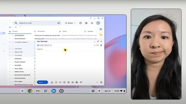 В ChromeOS теперь можно управлять курсором с помощью мимики