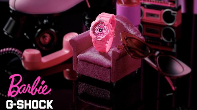 В сети показали часы Casio G-Shock в стиле Барби