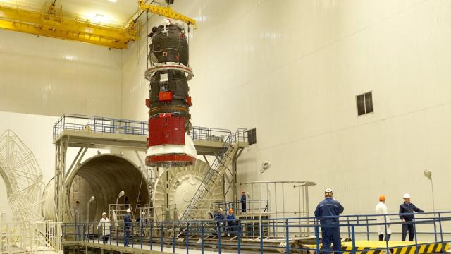 На Байконуре завершили вакуумные испытания корабля «Прогресс МС-30»