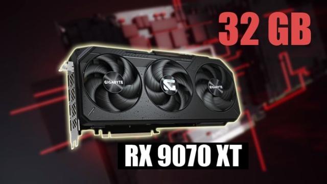 AMD готовит Radeon RX 9070 XT с 32 ГБ памяти для игр и ИИ