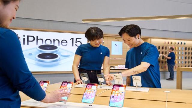 Доля Китая в структуре выручки Apple сократилась до 15%