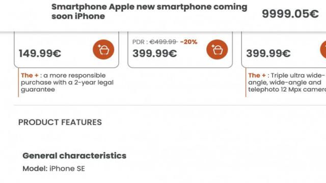 iPhone 16E (SE 4) замечен в интернет-магазине, но задержится на неделю