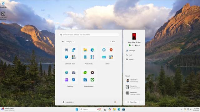 Microsoft представила переделанное меню «Пуск» в Windows 11 с автогруппировкой программ