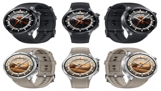OPPO Watch X2 (OnePlus Watch 3) в двух цветах на пресс-фото
