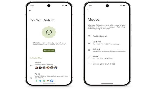 Android 15 получила финальный пакет новых функций с «режимами» вместо «не беспокоить»