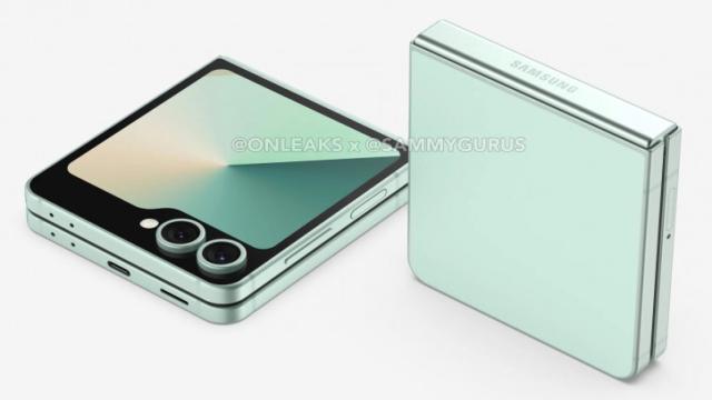 Первые точные рендеры Samsung Galaxy Z Flip 7 FE