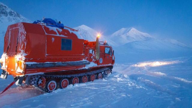 Российский снегоболотоход ТМ-140 испытали Арктикой
