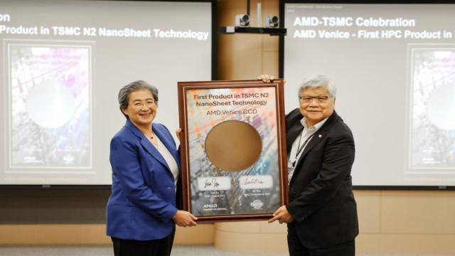 AMD показала первые 2-нм чипы, изготовленные TSMC